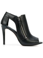 Michael Michael Kors Cut Out Detail Sandals - Black
