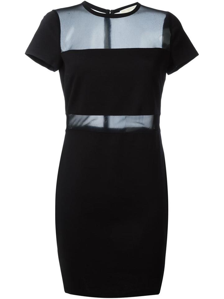 Michael Michael Kors Sheer Panel Dress