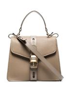 Chloé Grey Aby Small Leather Shoulder Bag - 106 - Grey