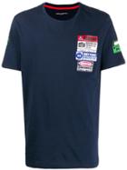 Frankie Morello Multi-patch Detail T-shirt - Blue