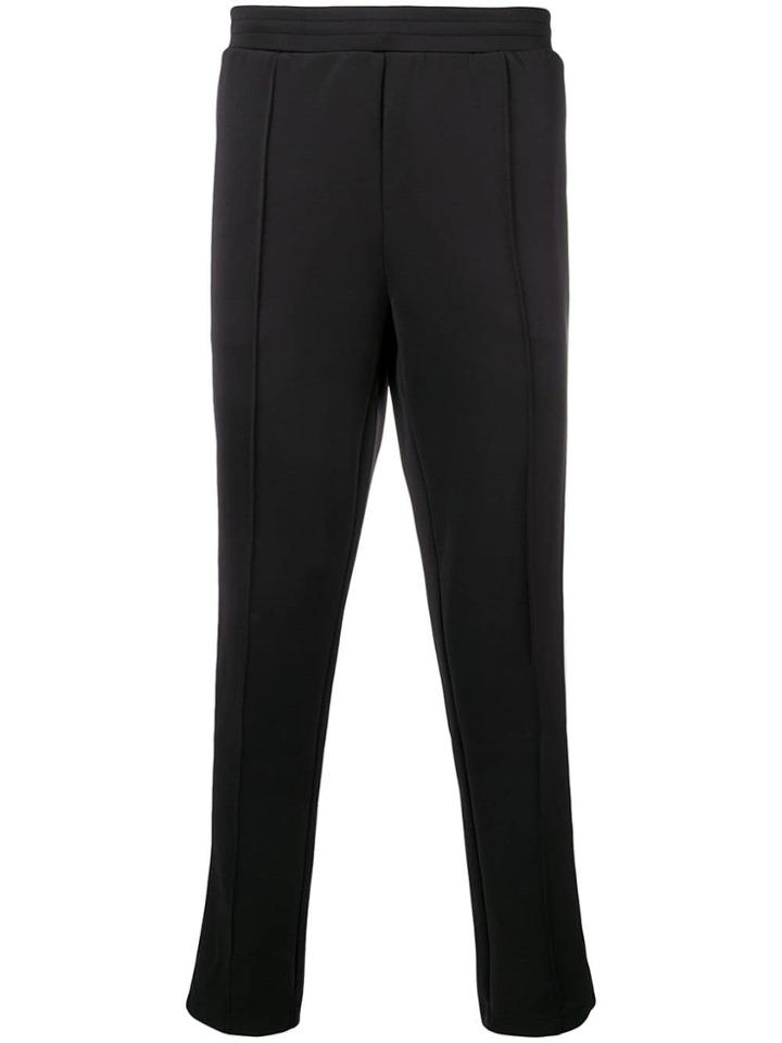 Michael Michael Kors Striped Trim Track Pants - Black