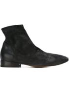 Marsèll Distressed Ankle Boots, Men's, Size: 43, Black, Chamois Leather/leather