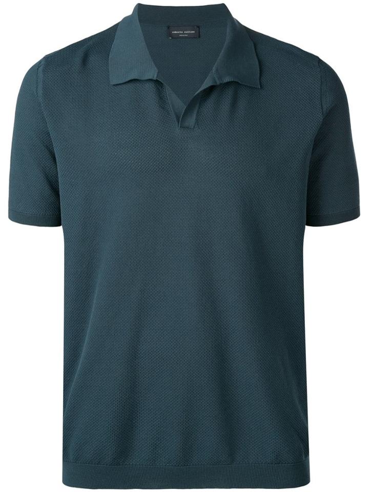 Roberto Collina Classic Polo-shirt - Blue