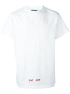 Off-white 'silver Off' T-shirt, Adult Unisex, Size: Xl, White, Cotton