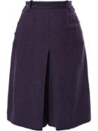 Chanel Pre-owned High-waisted Short Skirt - Purple