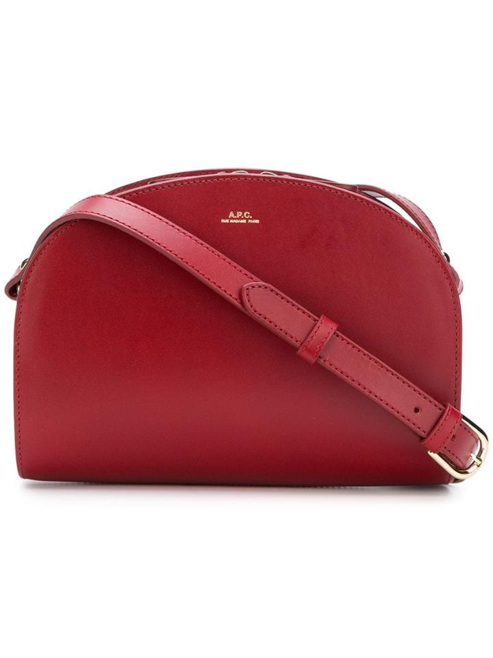 A.p.c. Demilune Bag - Red