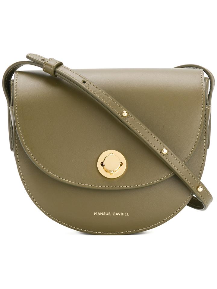 Mansur Gavriel Small Crossbody Satchel - Green
