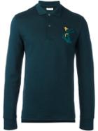 Lacoste Long Sleeve Polo Shirt, Men's, Size: 4, Green, Cotton