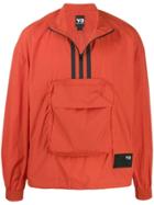 Y-3 Striped Performance Jacket - Orange