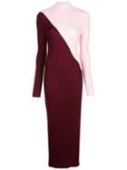 Gabriela Hearst Rib Knit Dress - Pink