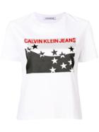Ck Jeans Star Logo T-shirt - White