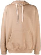 Msgm Casual Hooded Sweatshirt - Brown