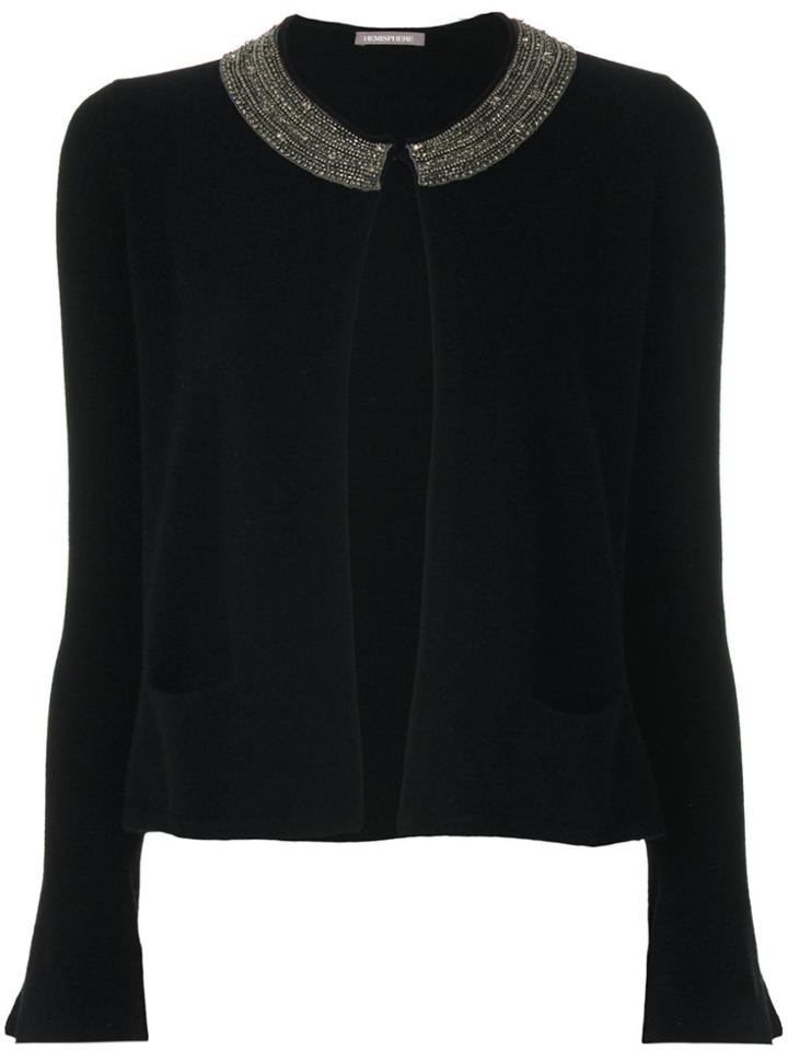 Hemisphere Studded Cardigan - Black