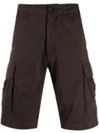 Perfection Side Pocket Cargo Shorts - Brown