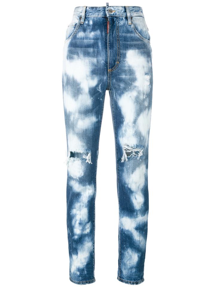 Dsquared2 Distressed Jeans - Blue