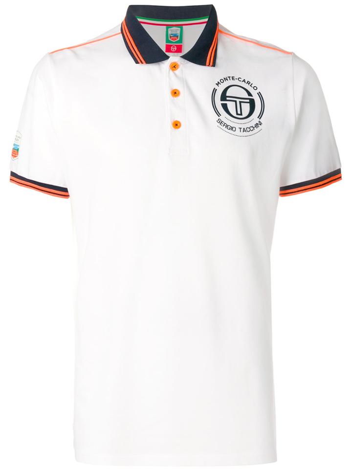 Sergio Tacchini Logo Polo Shirt - White