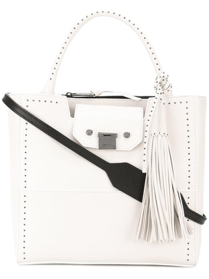 Jimmy Choo - Robin Shoulder Bag - Women - Calf Leather - One Size, Women's, White, Calf Leather
