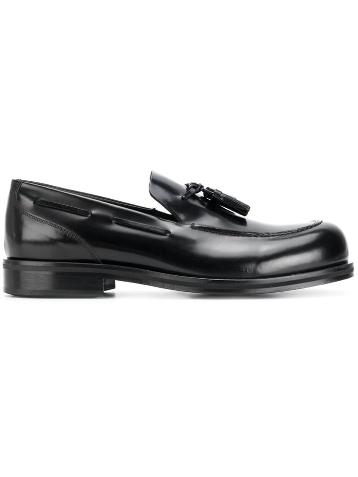 Versace Classic Tassel Loafers - Black
