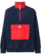 Nike Half-zip Sweatshirt - Blue