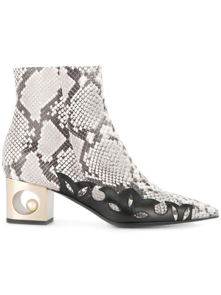 Coliac Calvin Ankle Boots - Grey