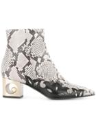 Coliac Calvin Ankle Boots - Grey