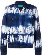 Paura Tie Dye Denim Jacket - Blue