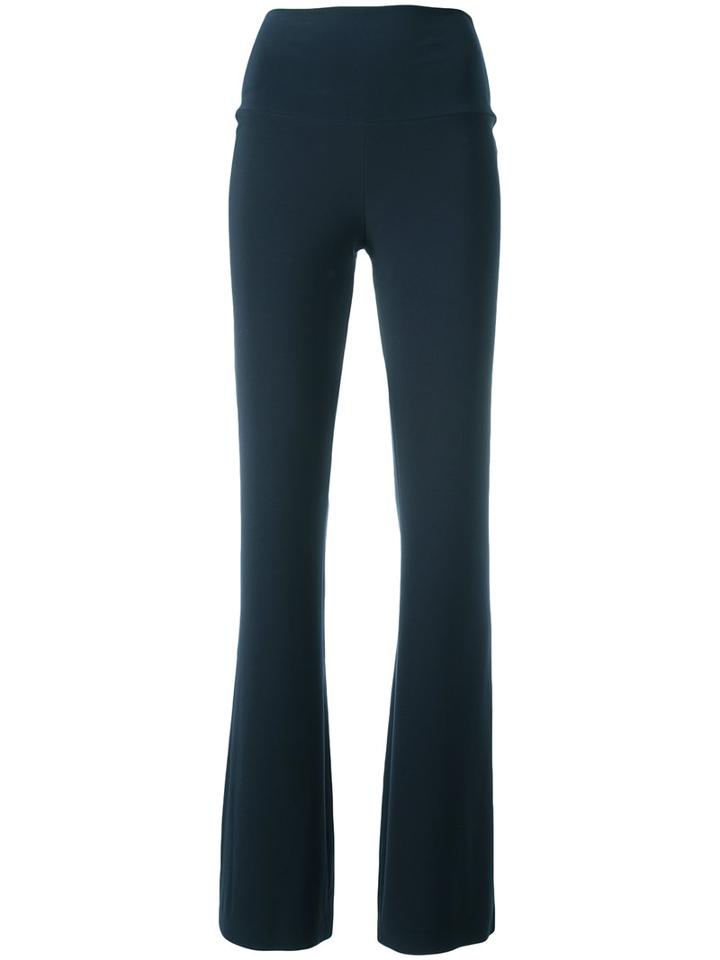 Norma Kamali Relaxed Trousers, Women's, Size: Xs, Grey, Polyester/spandex/elastane