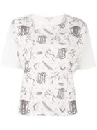 Olympia Le-tan Printed T-shirt