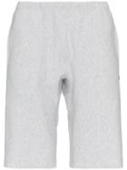 Champion Light Grey Reverse Weave Sweatshorts
