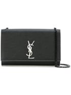 Saint Laurent - Medium Monogram Kate Chain Bag - Women - Calf Leather - One Size, Women's, Black, Calf Leather