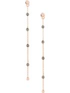 Federica Tosi Ball And Chain Earrings - Metallic