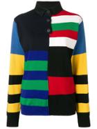 Jw Anderson Striped Rugby Knitted Top - 850 Cobalt