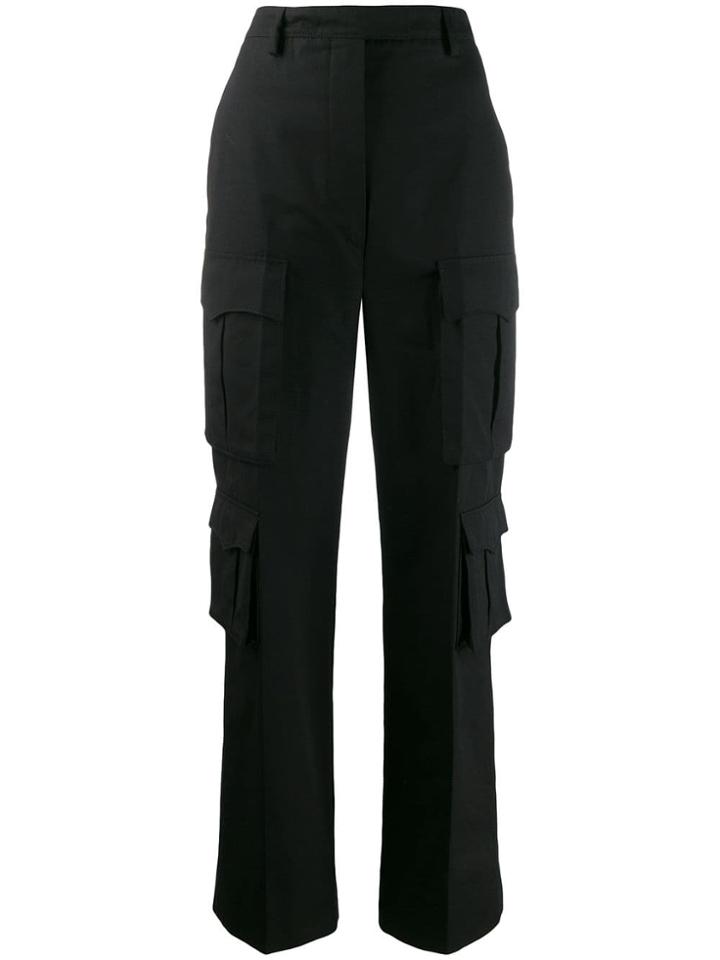 Prada Side Pocket Cargo Trousers - Black