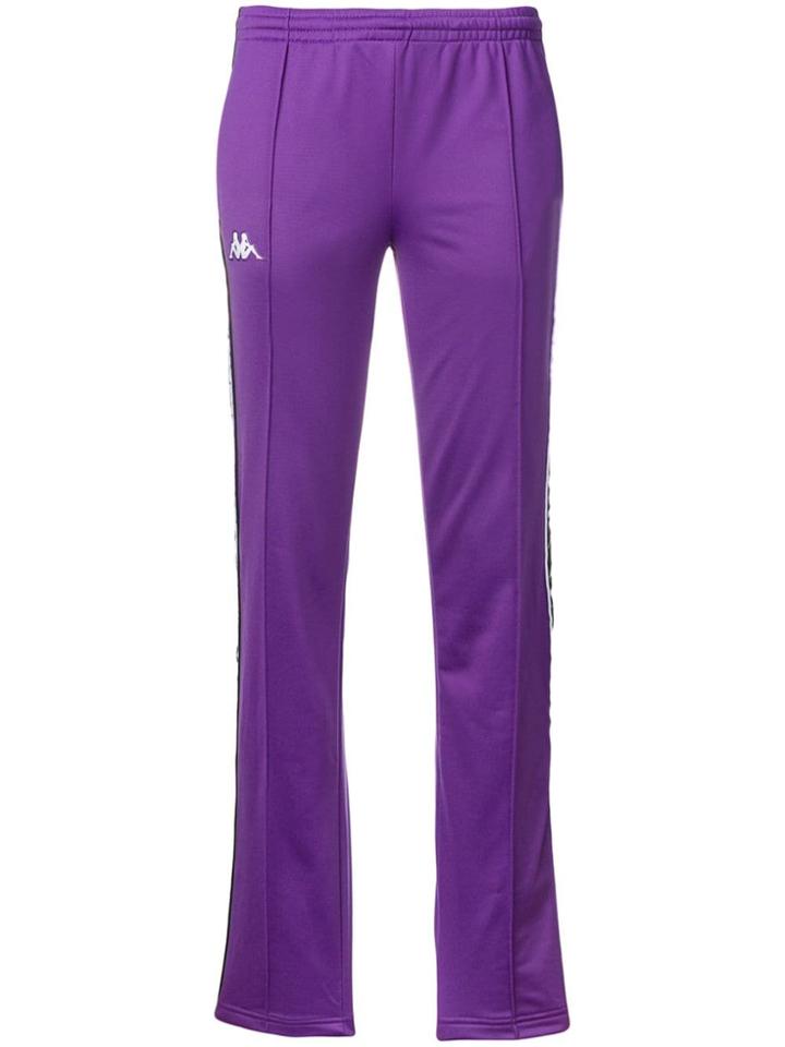 Kappa Logo Track Pants - Purple