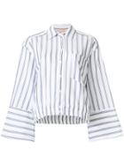Erika Cavallini Striped Shirt - White