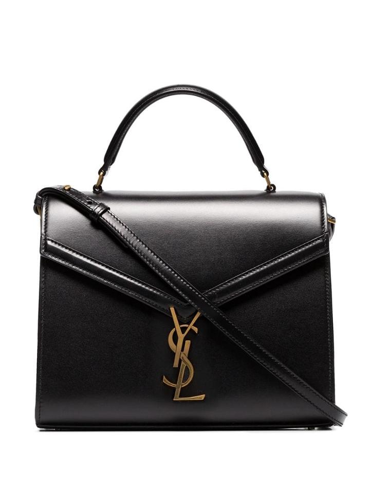 Saint Laurent Cassandra Tote Bag - Black