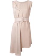 Mm6 Maison Margiela - 'cipria' Dress - Women - Acetate/viscose - 44, Nude/neutrals, Acetate/viscose