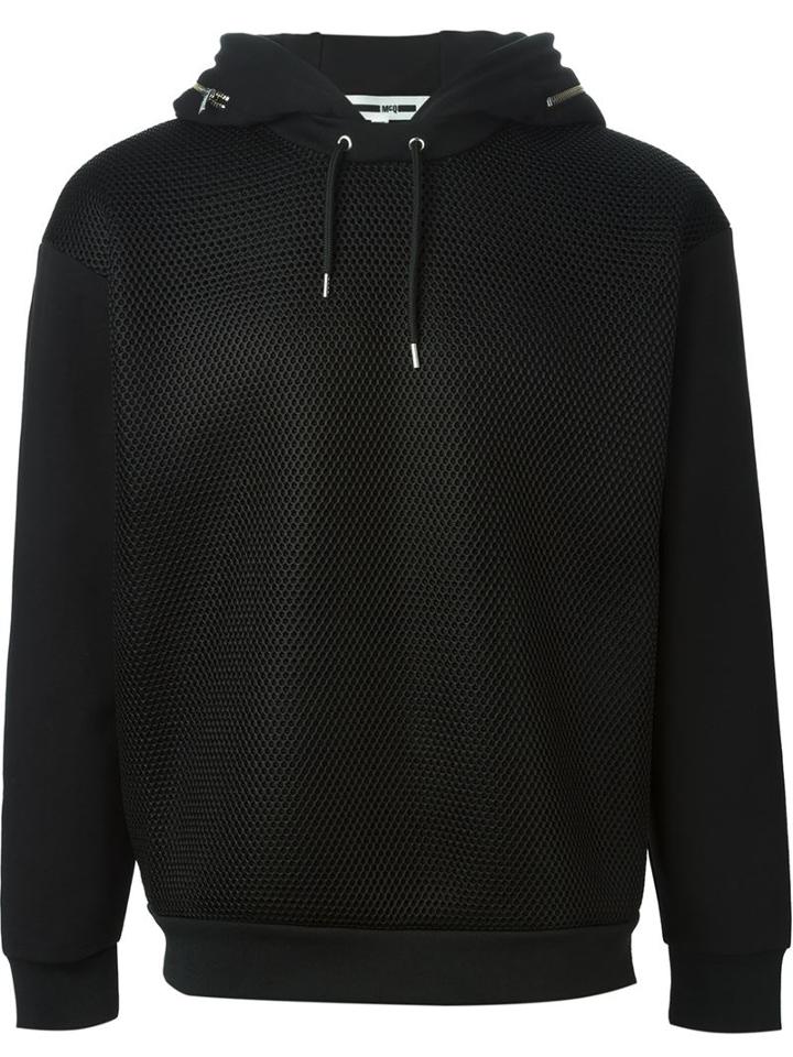 Mcq Alexander Mcqueen Zip Detail Hoodie