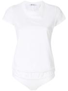 T By Alexander Wang Classic Fitted T-shirt - White