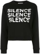 Mcq Alexander Mcqueen Silence Sweatshirt - Black