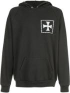 Enfants Riches Déprimés Cross Print Hoodie - Black