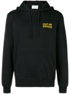 Wood Wood Fred Out Of Office Hoodie - Black