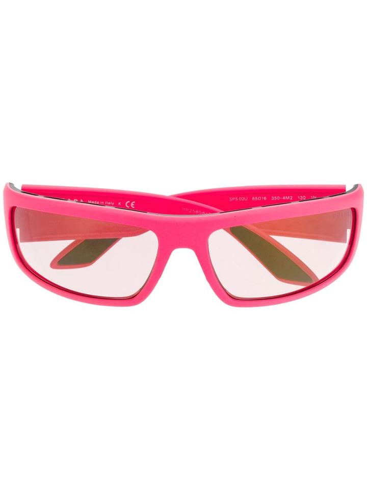 Prada Eyewear Linea Sunglasses - Pink