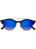 Ray-ban Round Framed Sunglasses, Adult Unisex, Black, Acetate/metal (other)