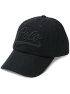 Polo Ralph Lauren Embroidered Logo Cap - Black