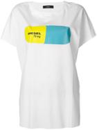 Diesel Pill Motif T-shirt - White
