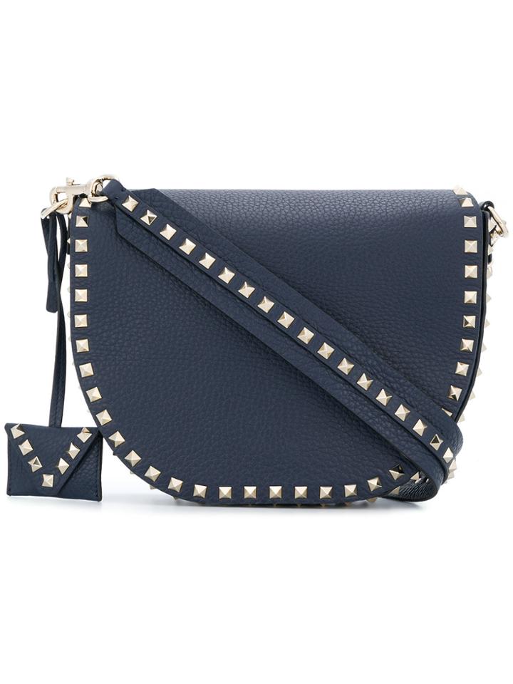 Valentino Garavani Valentino Garavani Rockstud Saddle Bag - Blue