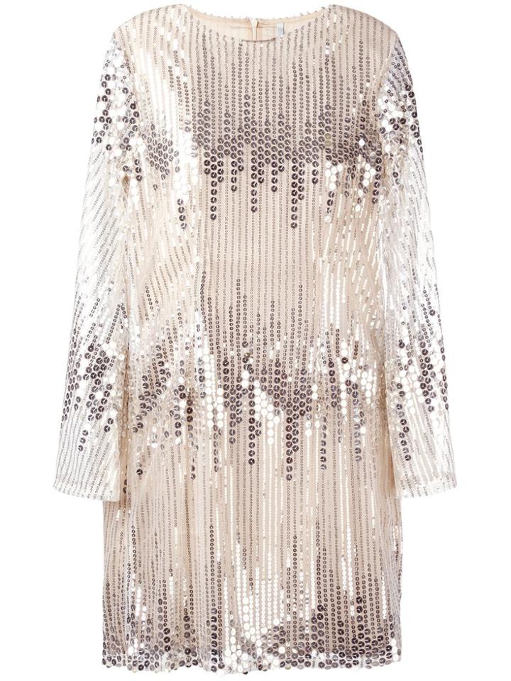 Alcoolique 'pailletes' Dress - Metallic
