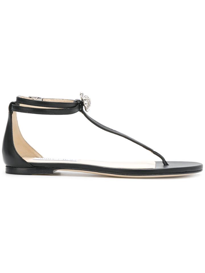 Jimmy Choo Afia Flats - Black