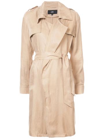 Line The Label Margaux Trench Coat - Brown